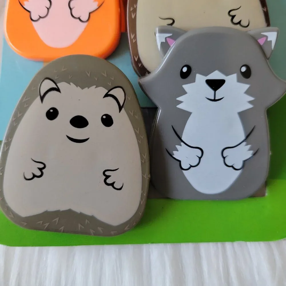 Kikkerland Woodland Creature Bag Clips Set